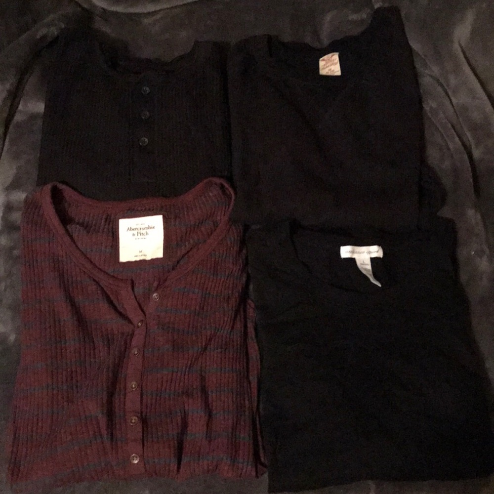 4 long sleeves tees